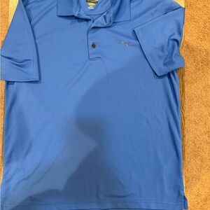 Greg Norman Collection Sky Blue Polo Shirt